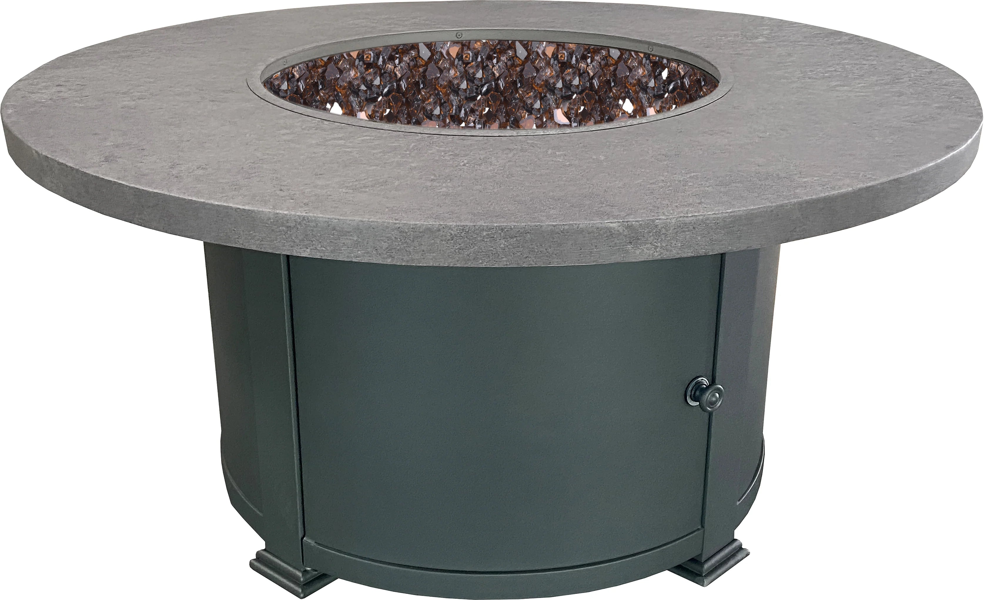 DuraWeather Poly&reg; Ultimate 48"rd Classic Outdoor Fire Pit Package