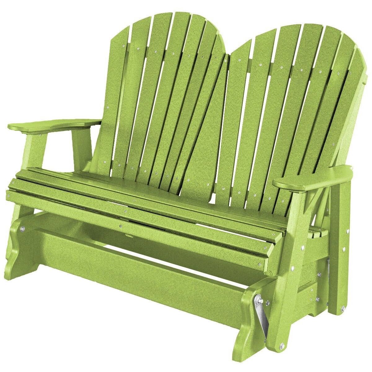 outdoor double glider rocker duraweather polywood allweather rustic furniture