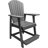 DuraWeather Poly&reg; Classic Adirondack Counter Chair