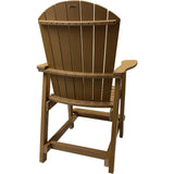 DuraWeather Poly&reg; 5 pc. 40"rd Classic Adirondack Counter Set - Quick Ship
