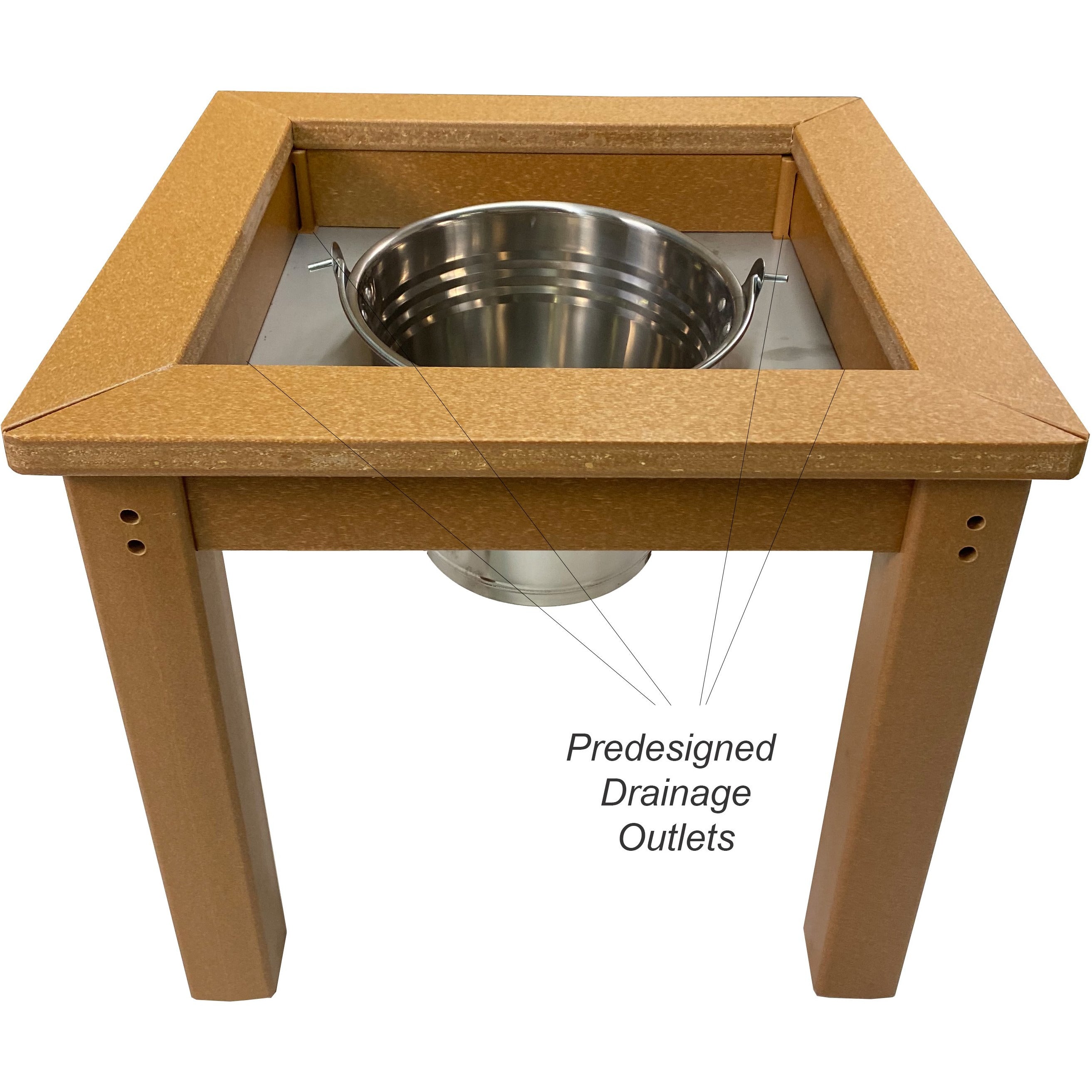 DURAWEATHER POLY® Ice Bucket Side Table