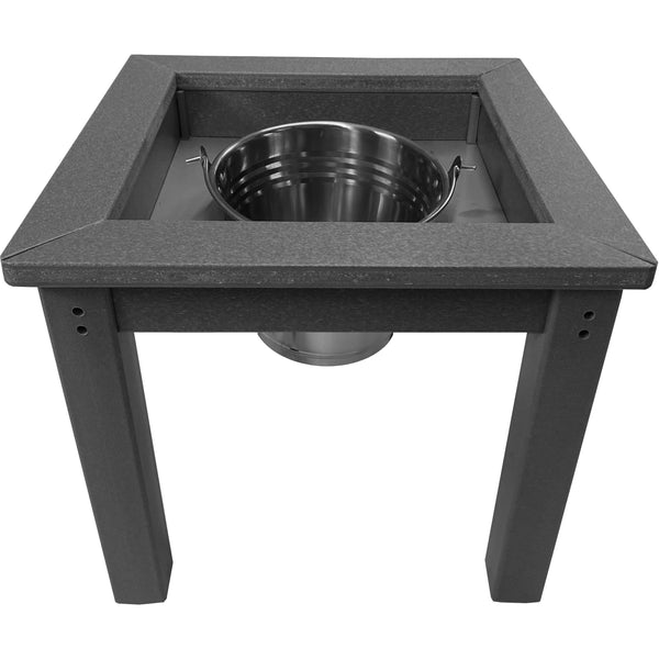 New! DuraWeather Poly&reg; Ice Bucket End Table - Quick Ship
