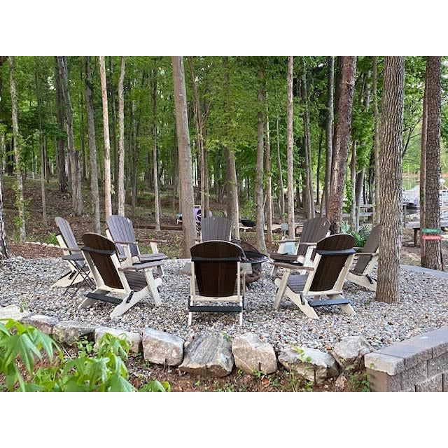 DURAWEATHER POLY® Folding Adirondack Chairs King Size Signature Series