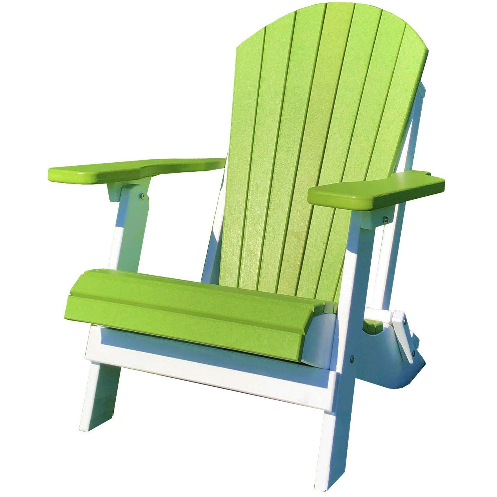 DURAWEATHER POLY® Folding Adirondack Chairs Set of 6 King-Size