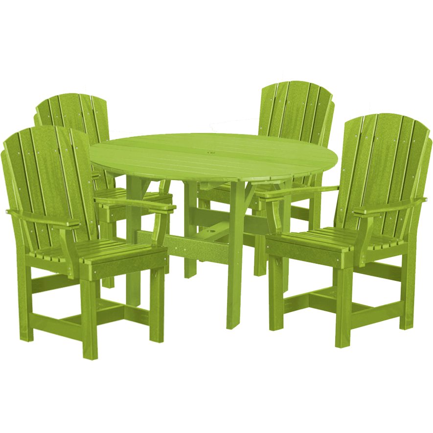 DURAWEATHER POLY® 5-Piece Plantation Dining Table Set