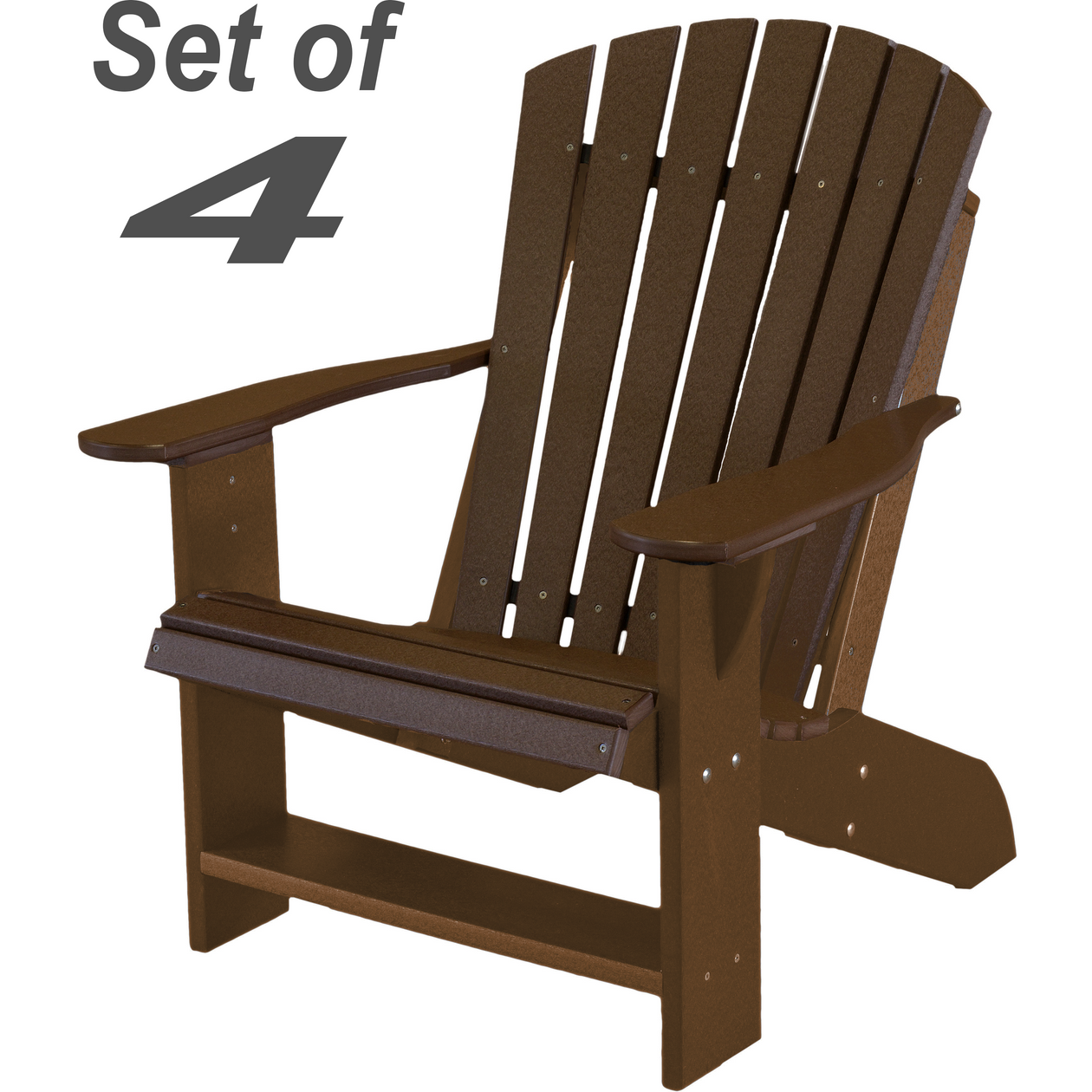 Adirondack chair set online of 4