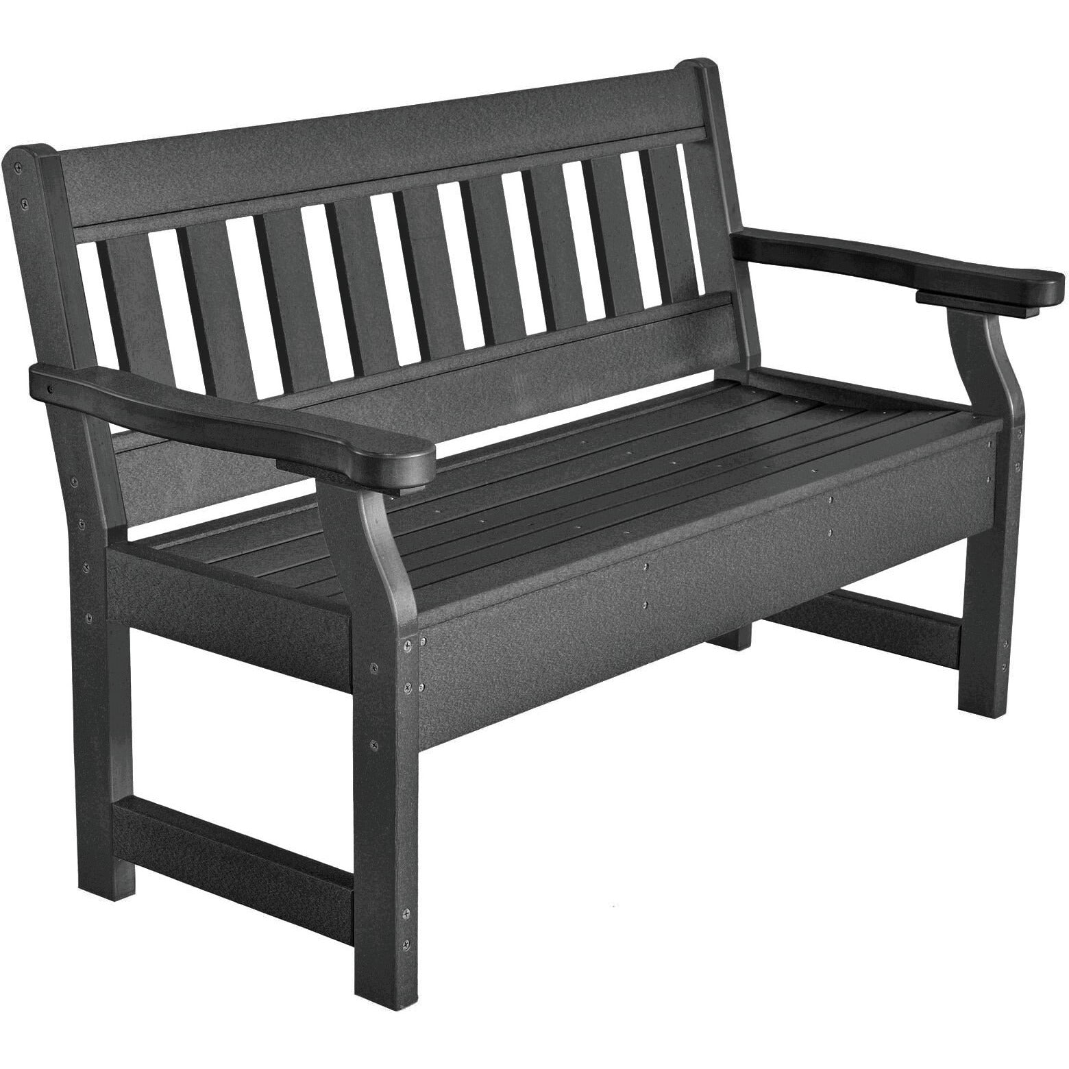 DuraWeather Poly ENGLISH Garden Mission Bench