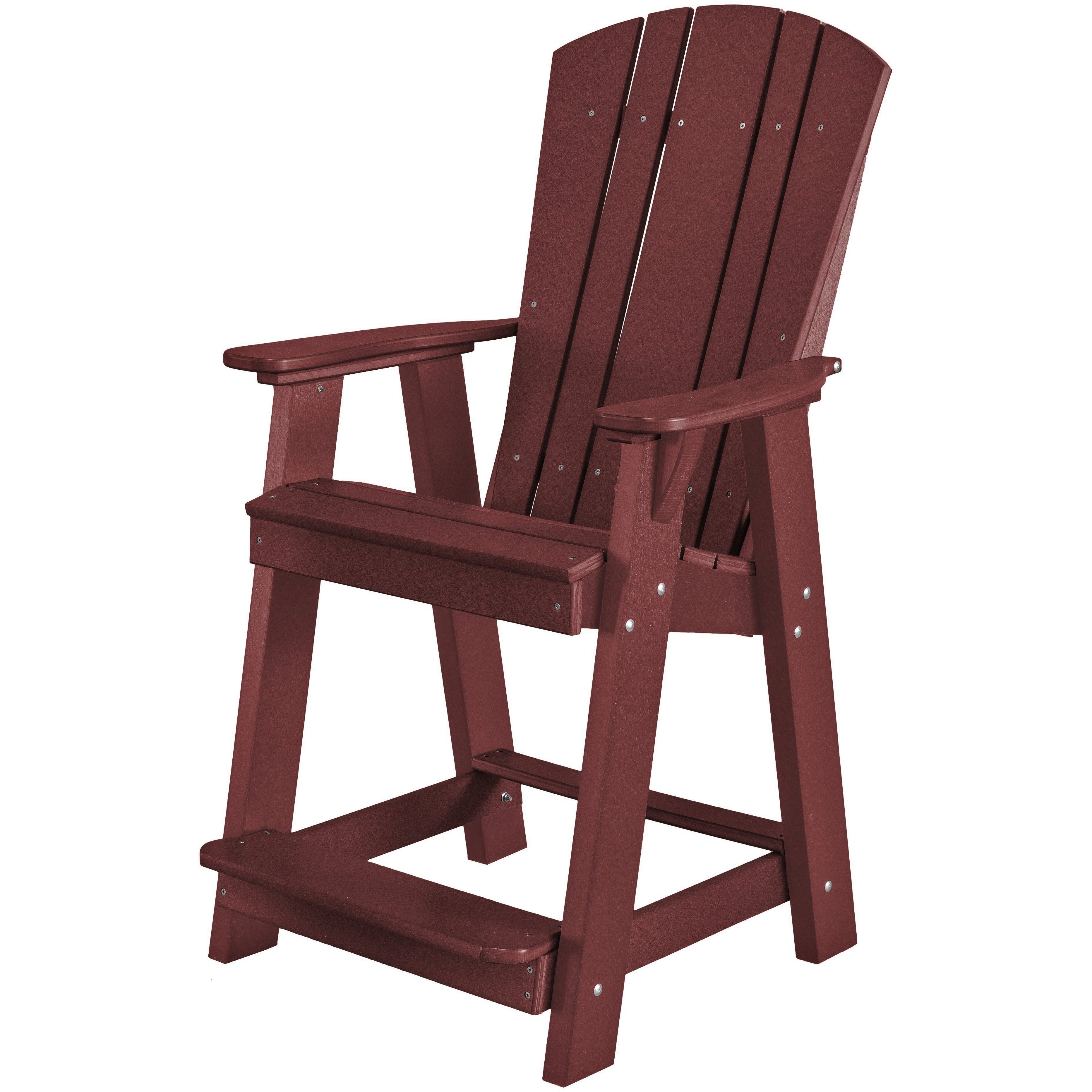 DURAWEATHER POLY® Set of 3 - Plantation Adirondack Chairs Counter Height