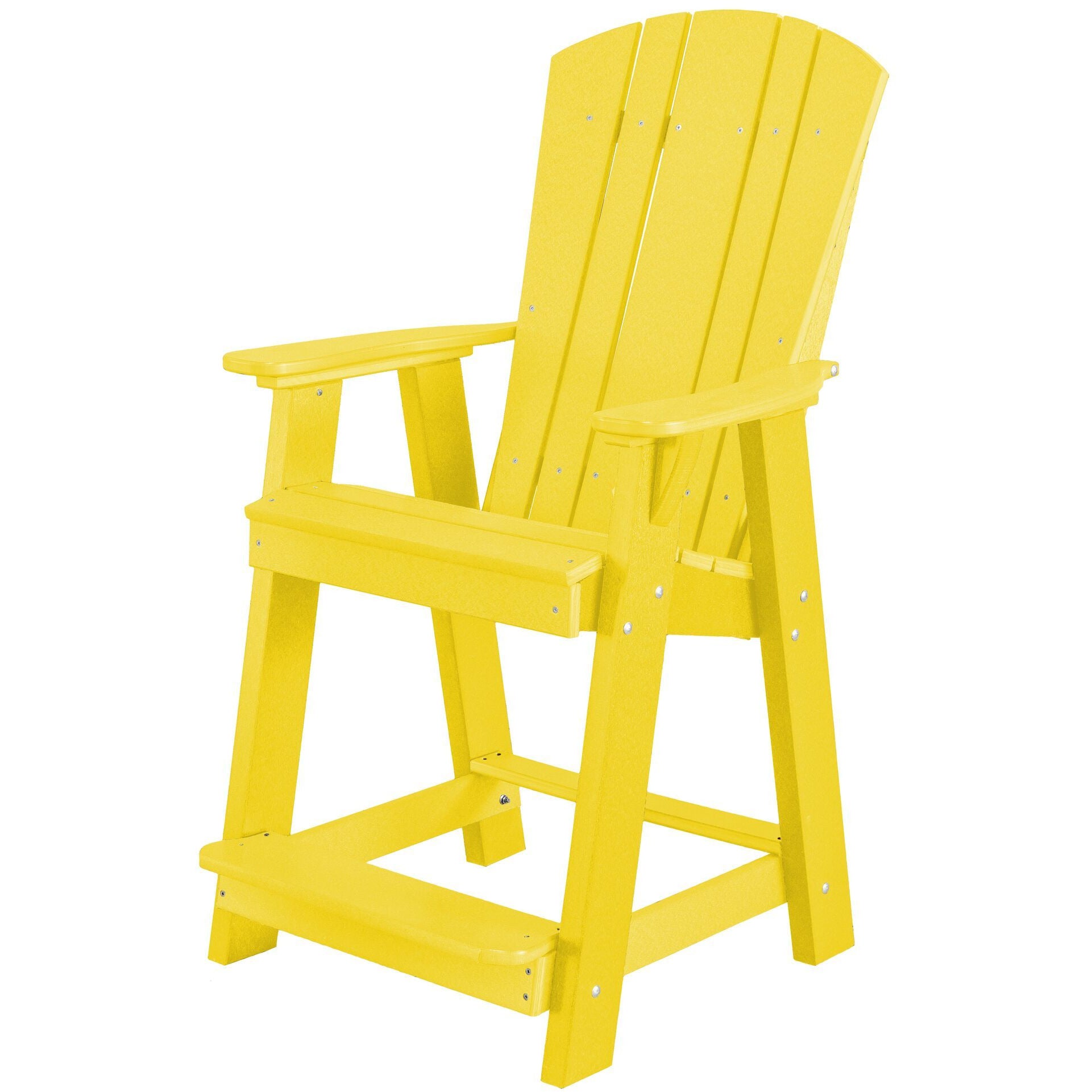 DURAWEATHER POLY® Set of 3 - Plantation Adirondack Chairs Counter Height