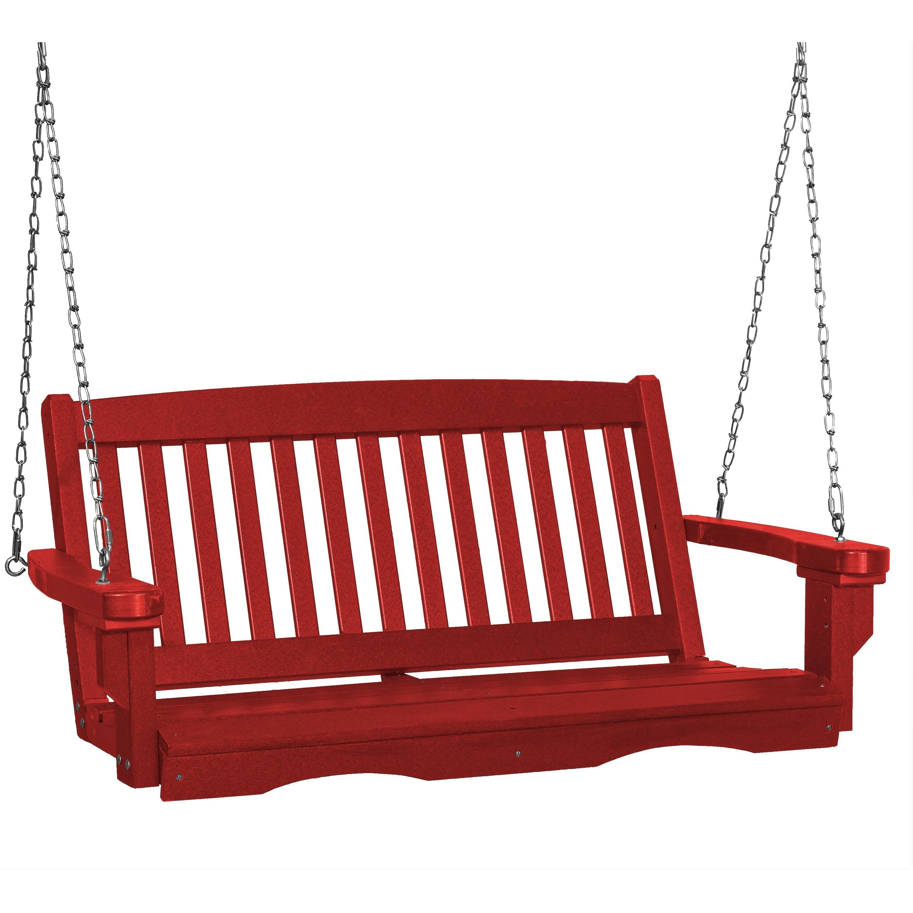 DURAWEATHER POLY ENGLISH GARDEN MISSION 4'FT PORCH SWING