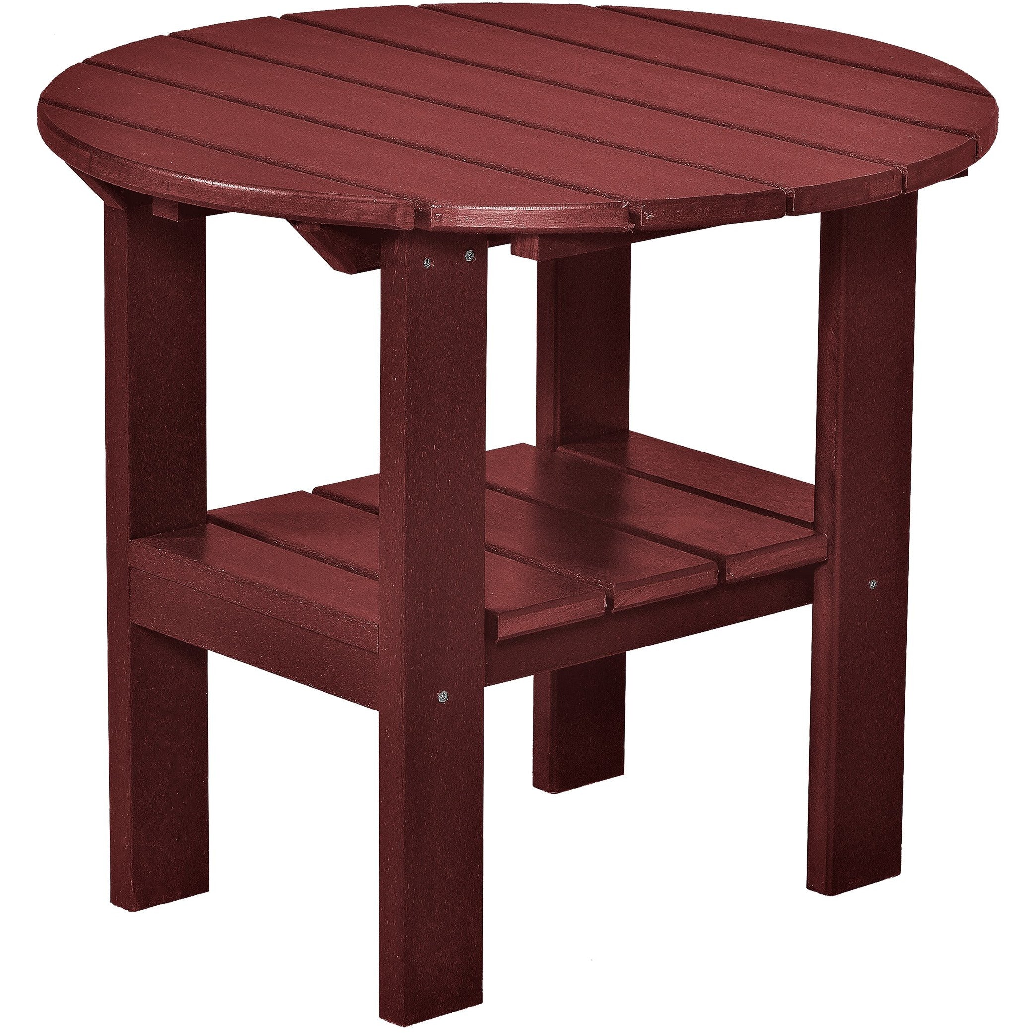 DURAWEATHER POLY® Set of 2 Mission Porch Rockers with Round Side Table