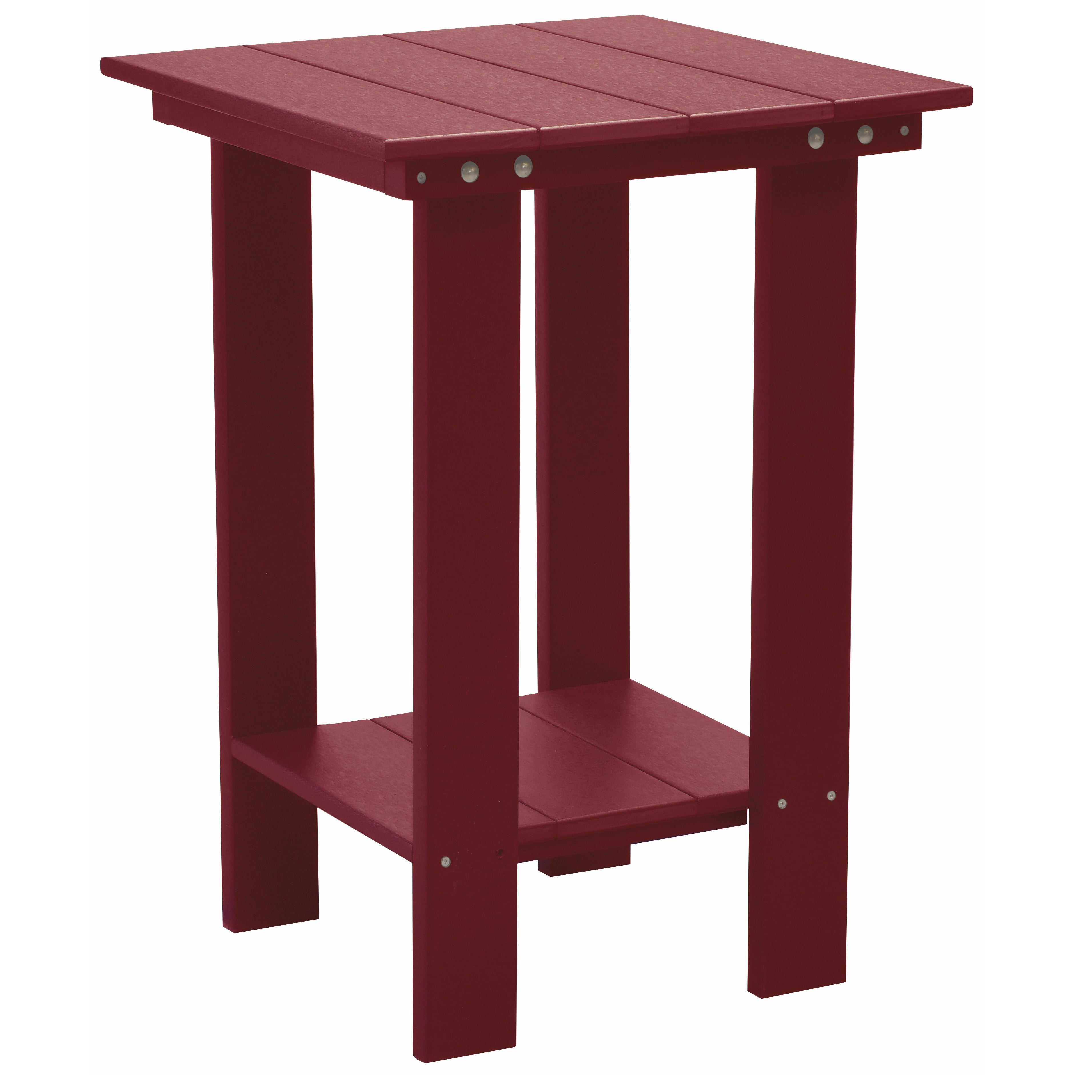 DURAWEATHER POLY® Modern Side Table Counter Height (32"H)