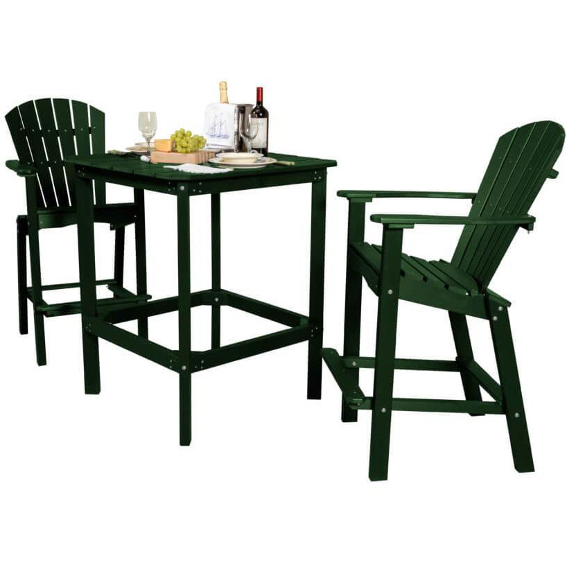 DURAWEATHER POLY® Marco Island 3-Piece Bistro Dining Table Set Counter Height