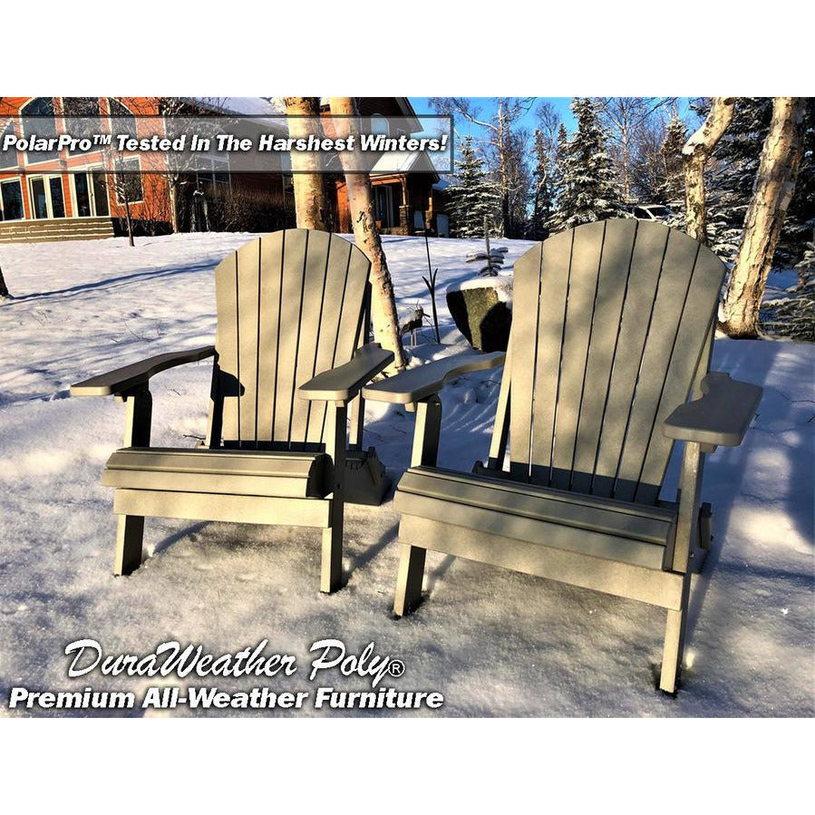 DURAWEATHER POLY® Folding Adirondack Chair King Size