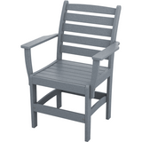 cottage grey countryside dining chair all weather patio furniture