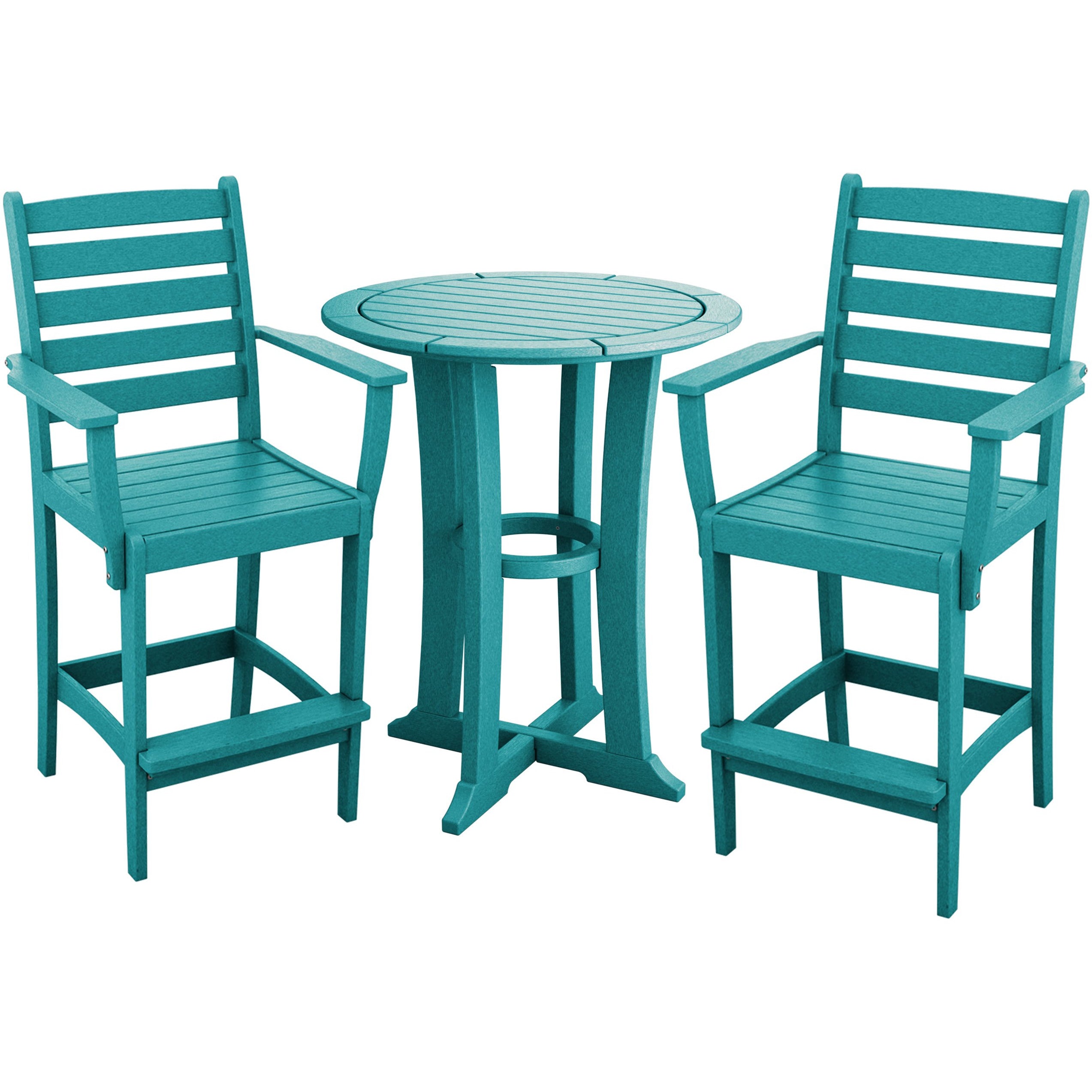 DURAWEATHER POLY® 3-Piece Meadowbrook Bar Height Bistro Set