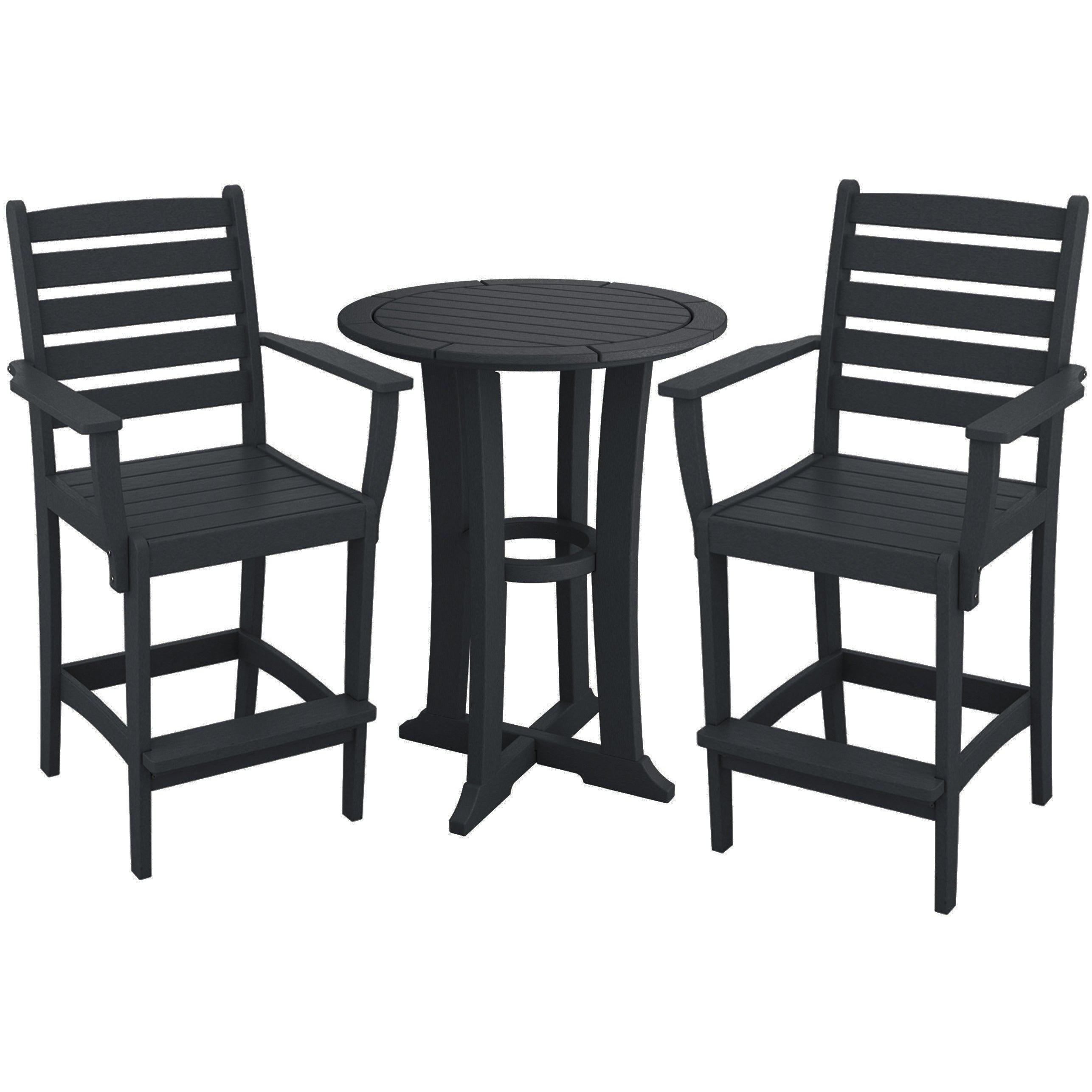 DURAWEATHER POLY® 3-Piece Meadowbrook Bar Height Bistro Set