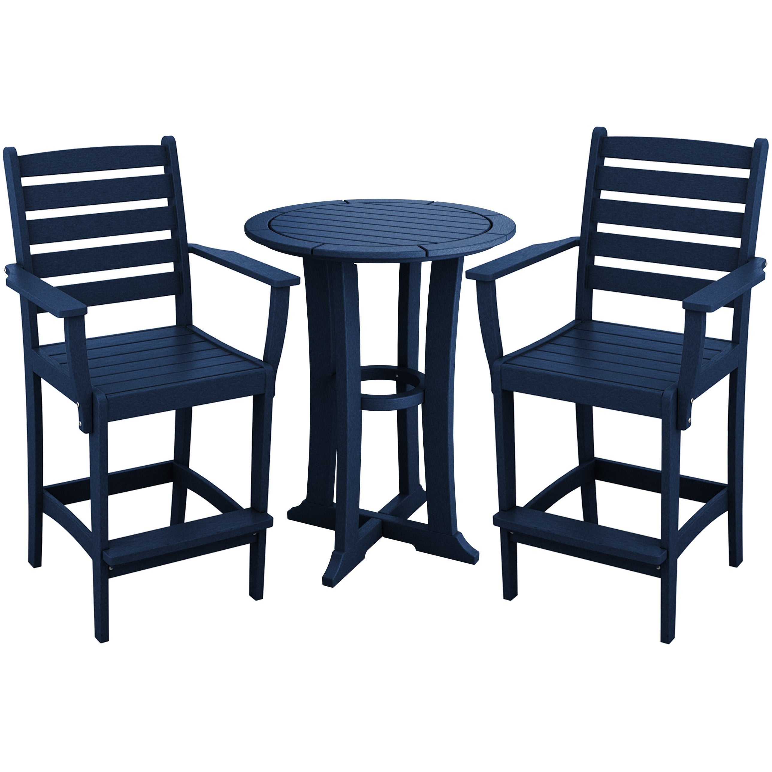 DURAWEATHER POLY® 3-Piece Meadowbrook Bar Height Bistro Set