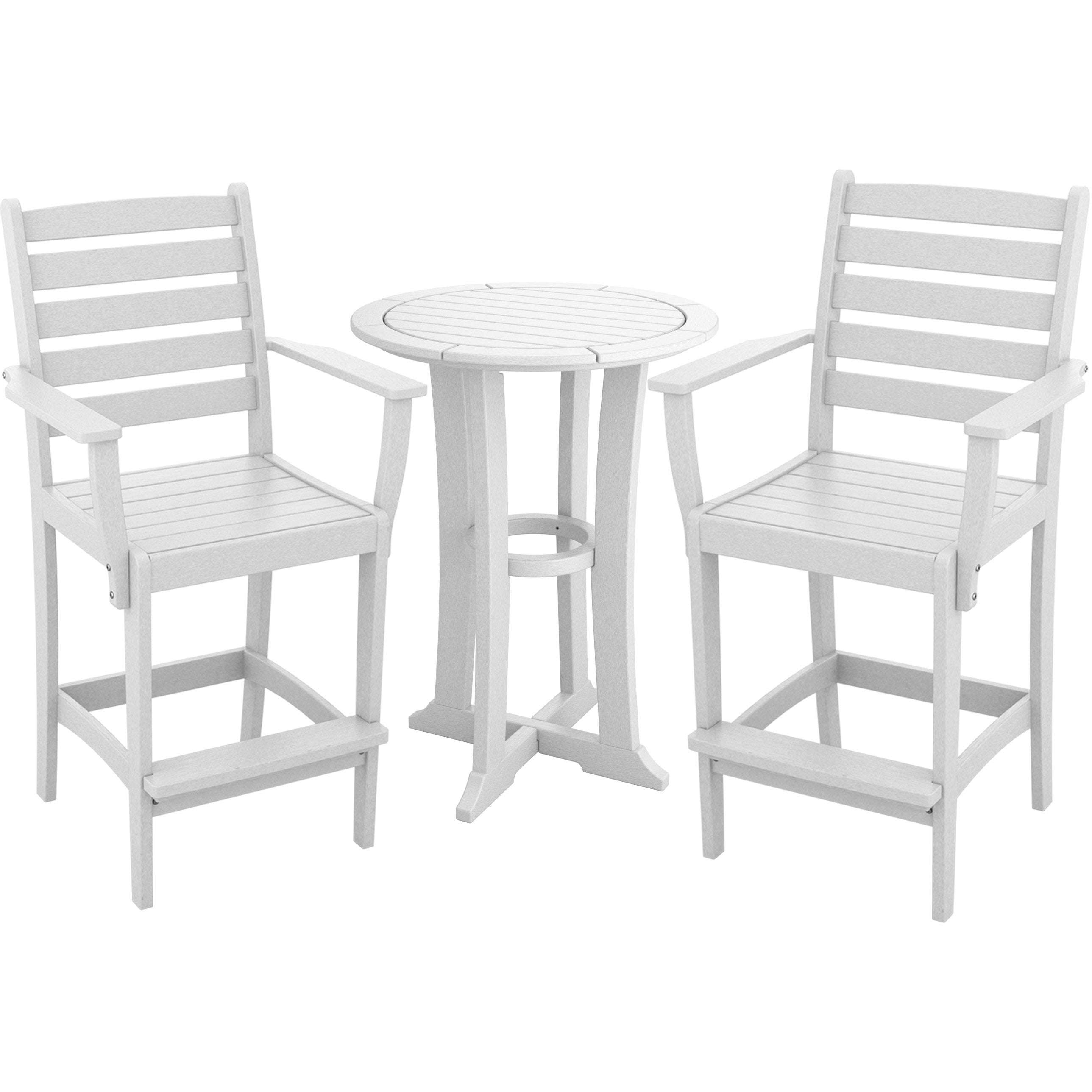 DURAWEATHER POLY® 3-Piece Meadowbrook Bar Height Bistro Set