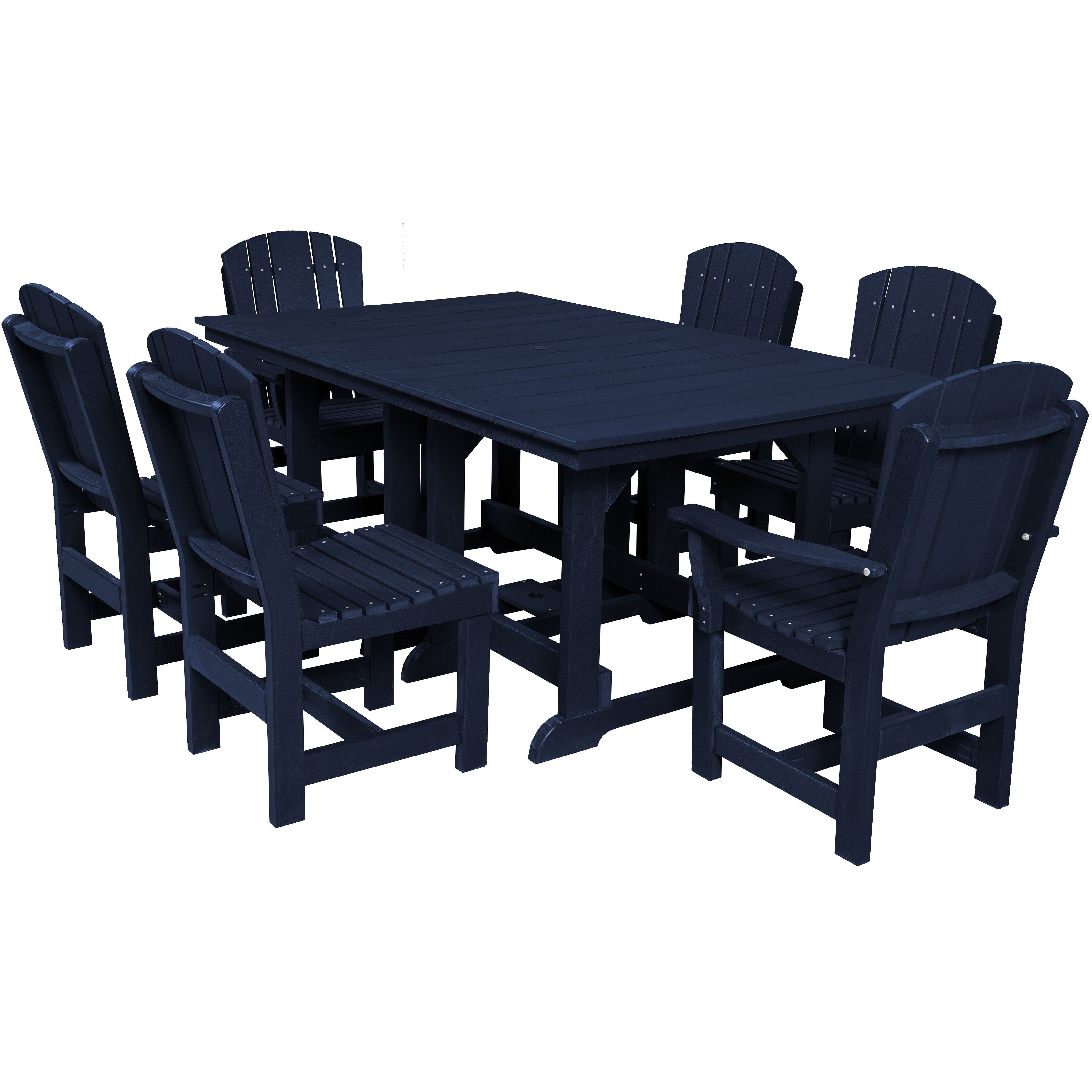 DURAWEATHER POLY® 7-Piece Plantation Dining Table Set