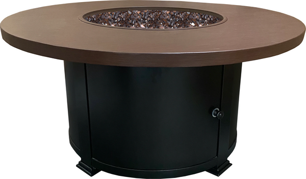 QUICK SHIP - DuraWeather Poly&reg; 48"rd Classic Outdoor Fire Pit