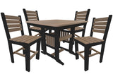 Outdoor Poly Patio Dining Set