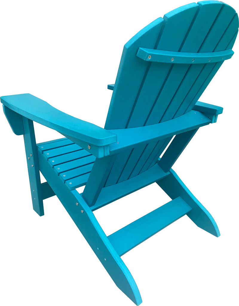 Polywood Adirondack Chair in Teal Blue