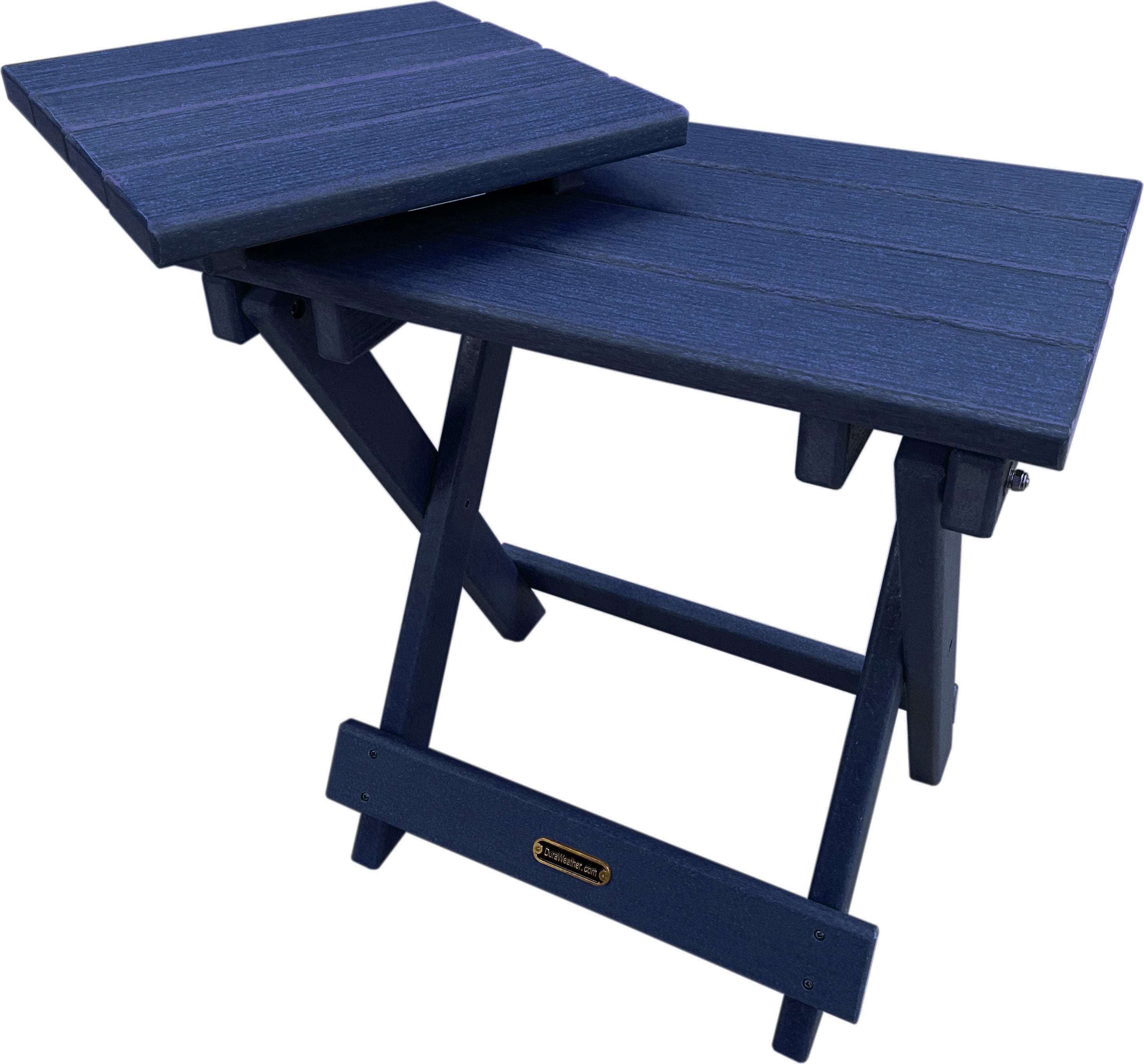 DURAWEATHER POLY® Folding Side Table w/ Removable Serving Tray