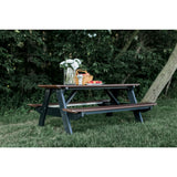outdoor picnic table poly resin lumber all-weather outdoor patio furniture duraweather