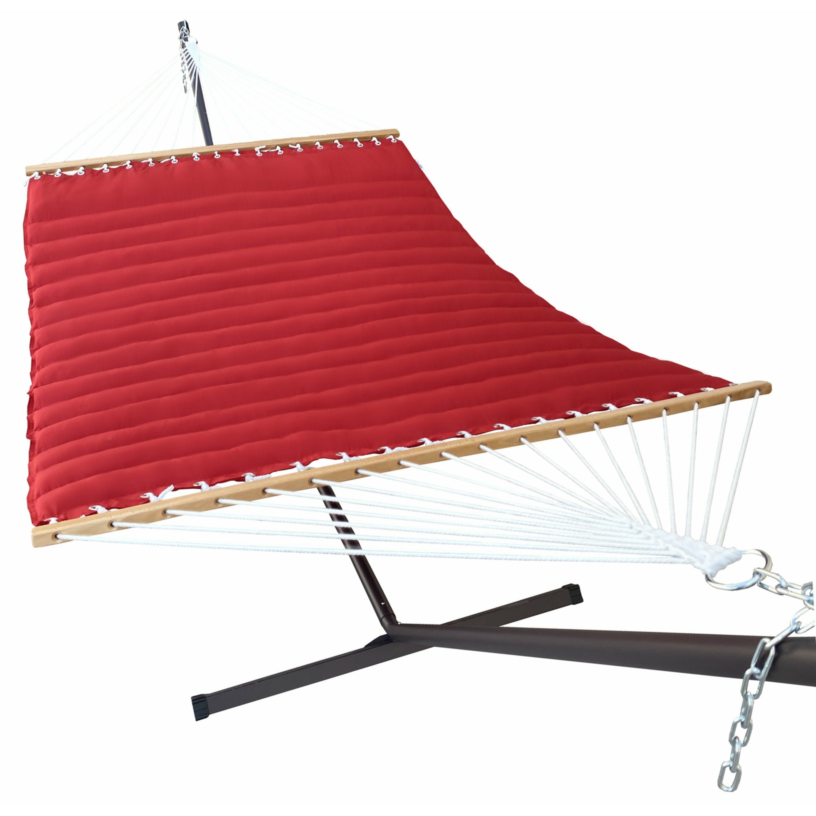 DURAWEATHER POLY® Hammock with Steel Stand and Pillow in Sunbrella Fabrics