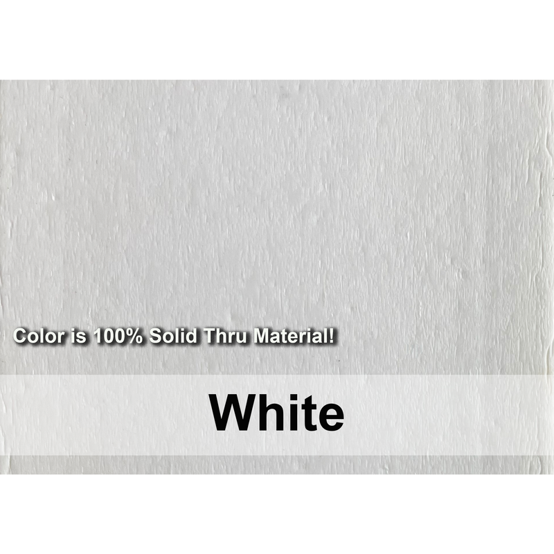 white frame sample uv protected poly wood
