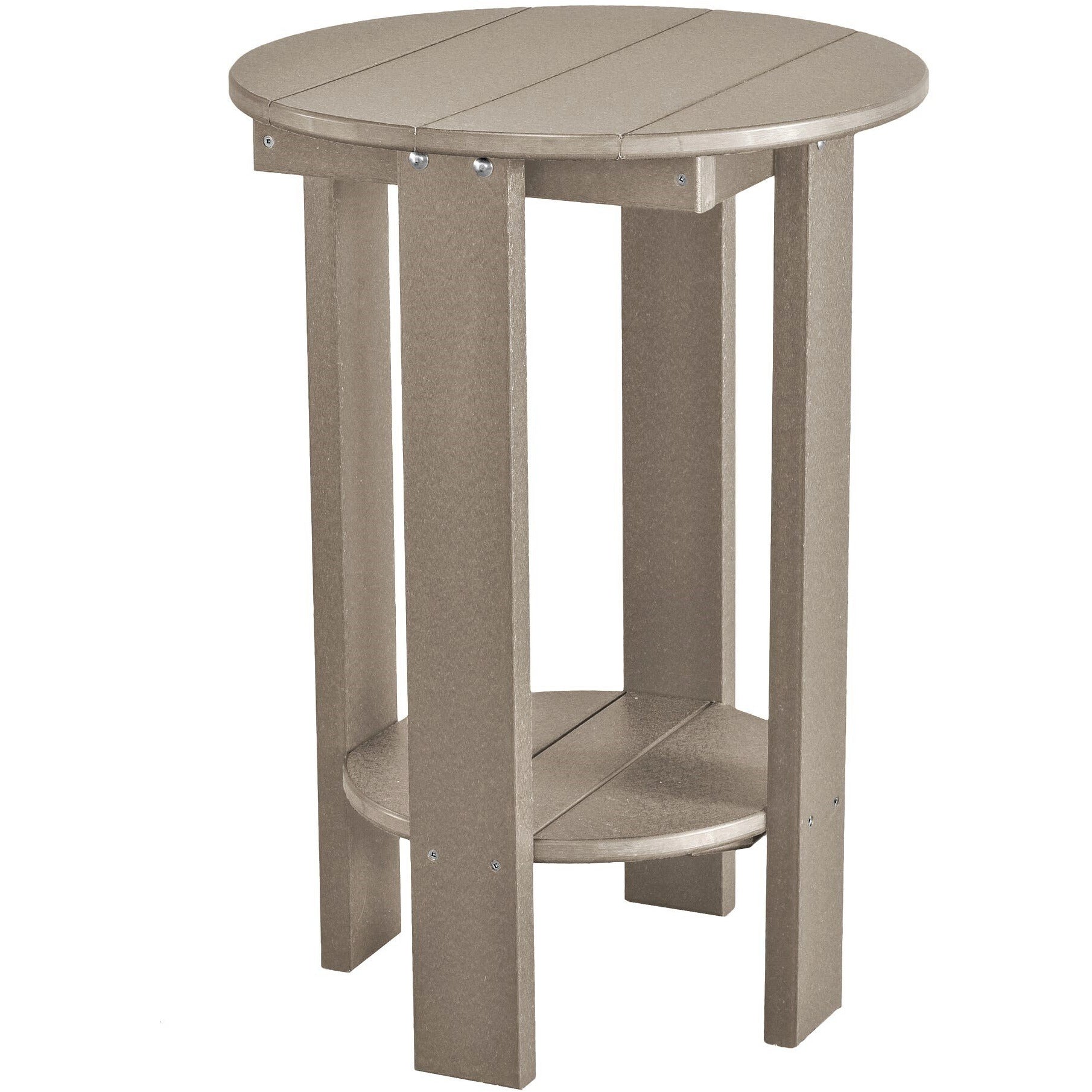 DURAWEATHER POLY® Plantation Side Table Counter Height (29"H)