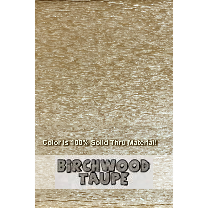 birchwood taupe frame sample uv protected poly wood
