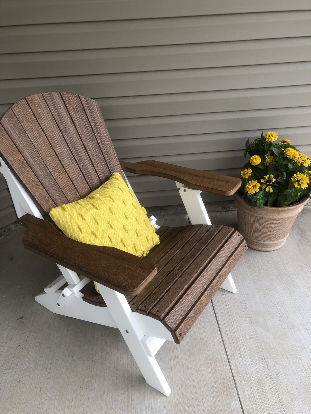 DURAWEATHER POLY® Folding Adirondack Chair King Size