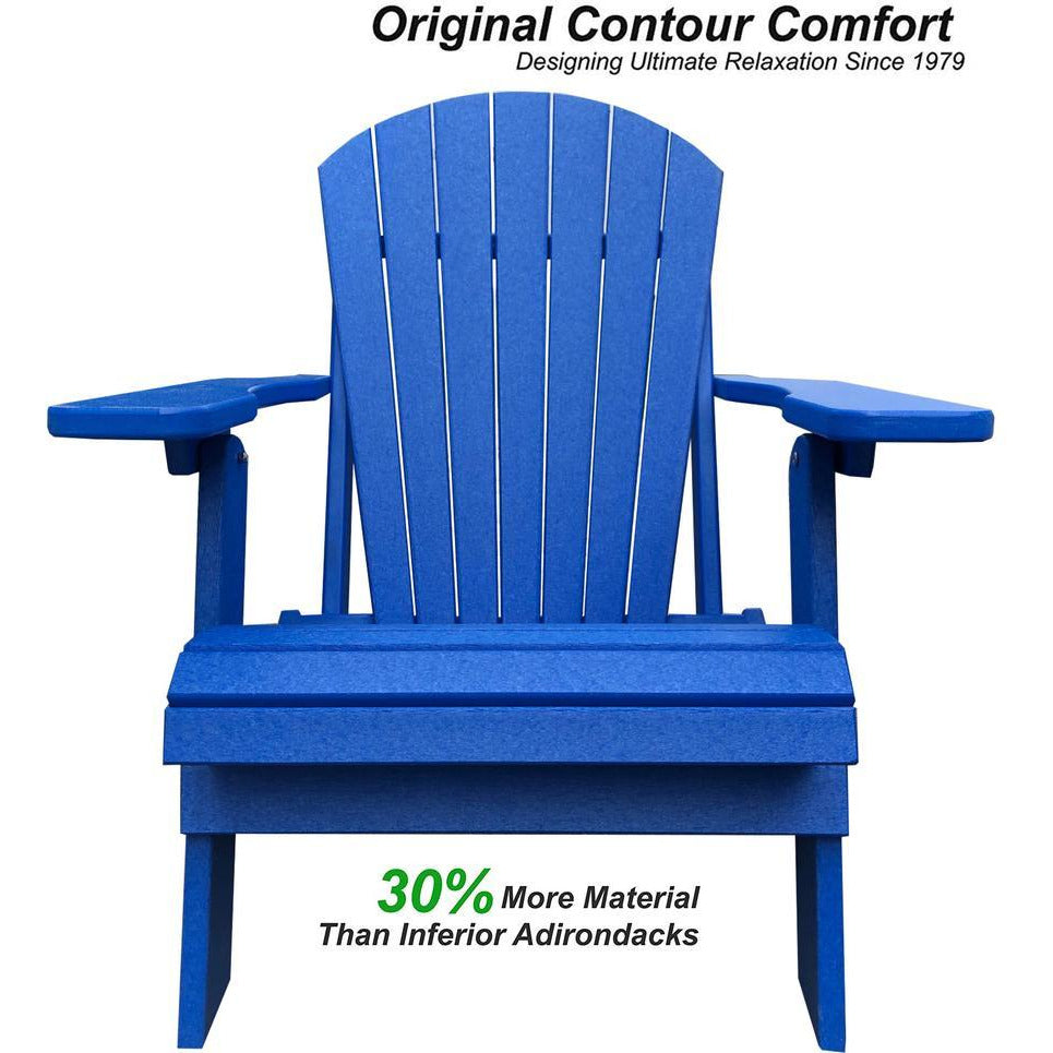 DURAWEATHER POLY® Folding Adirondack Chair King Size