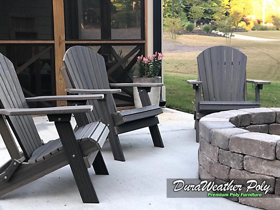 DURAWEATHER POLY® Folding Adirondack Chair King Size