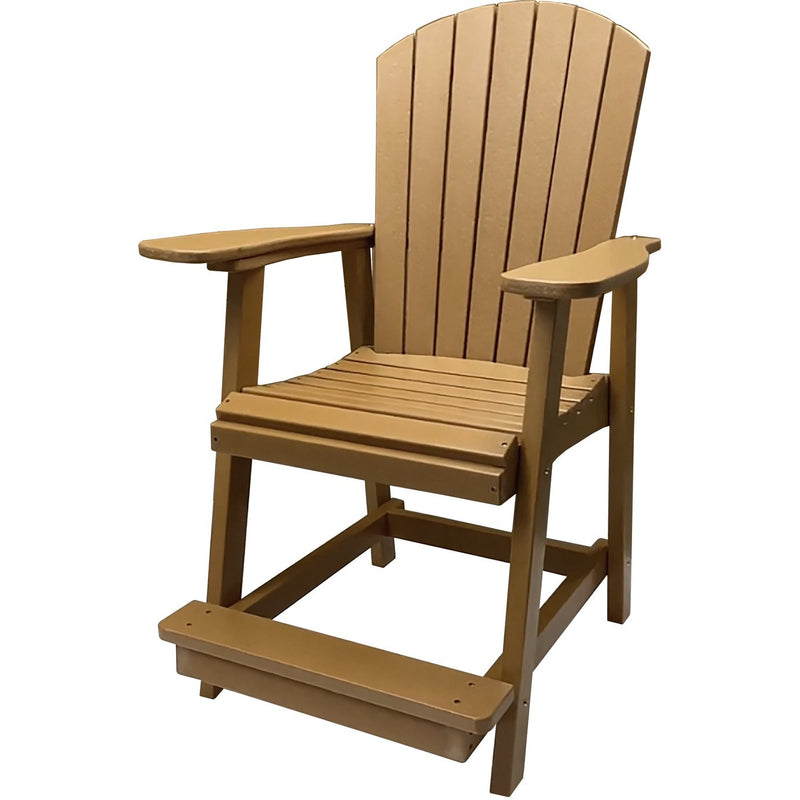 DuraWeather Poly&reg; Classic Adirondack Counter Chair