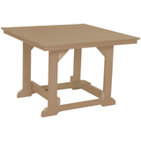 poly furniture dining set table and chairs poly resin lumber outdoor patio furniture duraweather