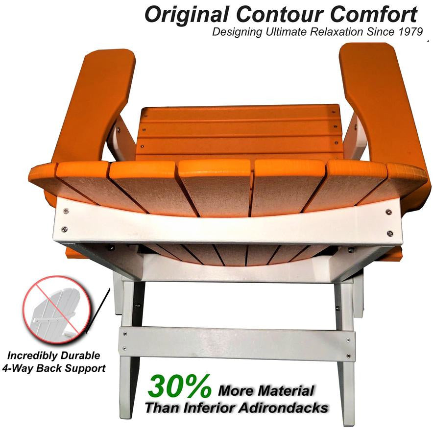 DURAWEATHER POLY® Folding Adirondack Chair King Size