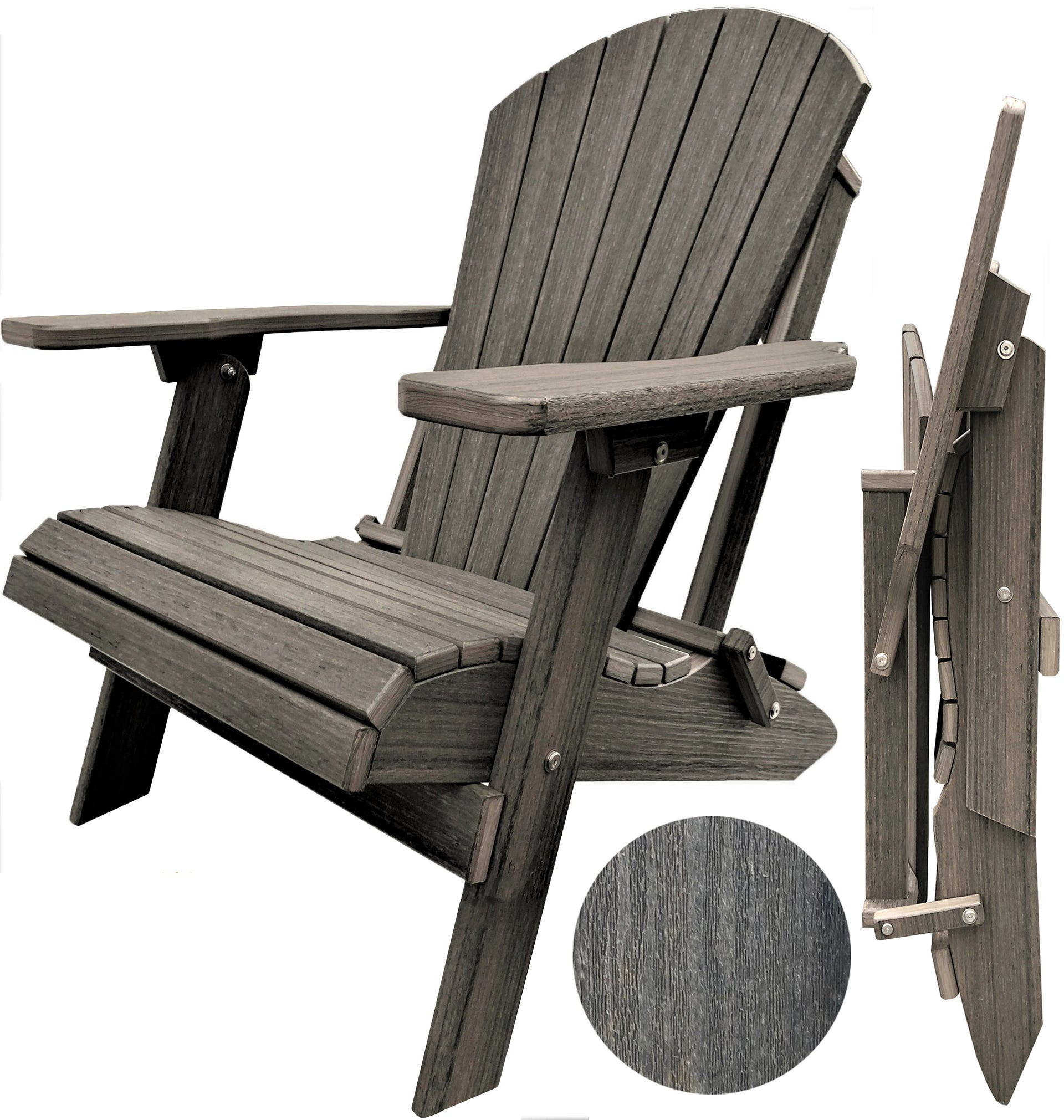 Folding Adirondack Chair Shop Woodgrain Folding Adirondack Chairs