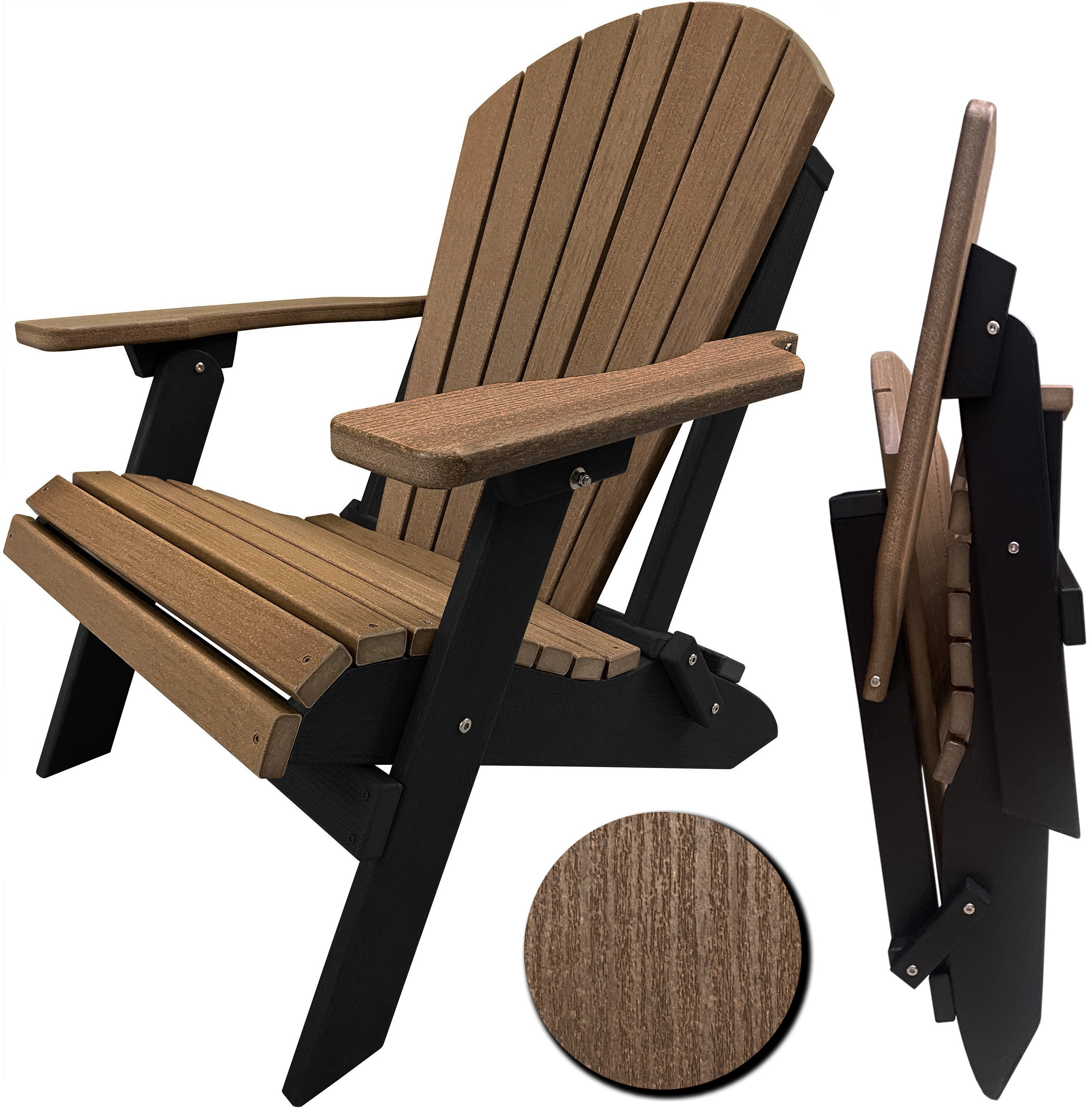 DURAWEATHER POLY® Folding Adirondack Chair King Size