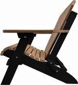 QUICK SHIP - Set of 6 DuraWeather Poly&reg; King Size Folding Adirondack Chair
