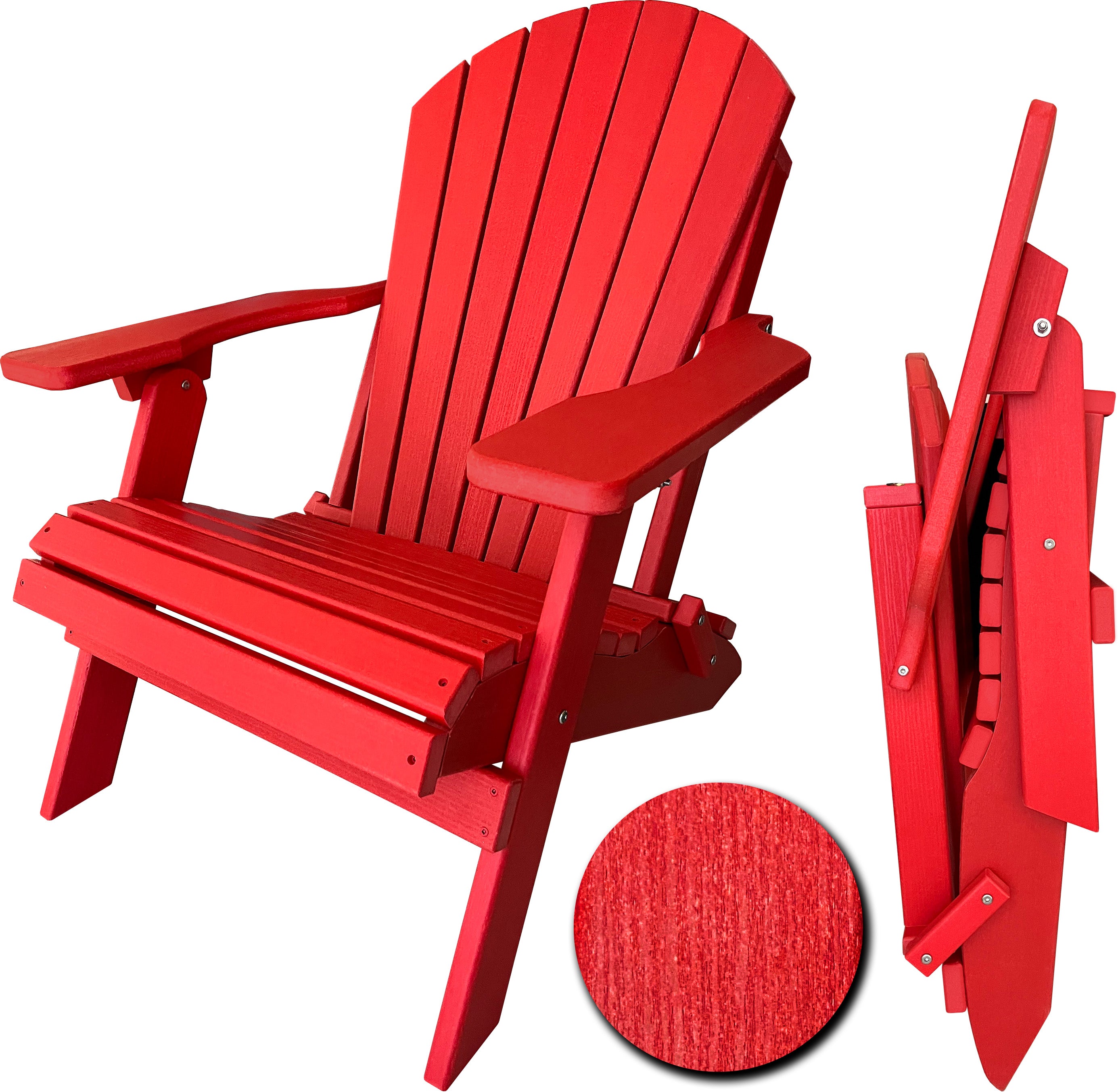 DURAWEATHER POLY® Folding Adirondack Chair King Size