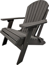 QUICK SHIP - DuraWeather Poly&reg; King Size Folding Adirondack Chair