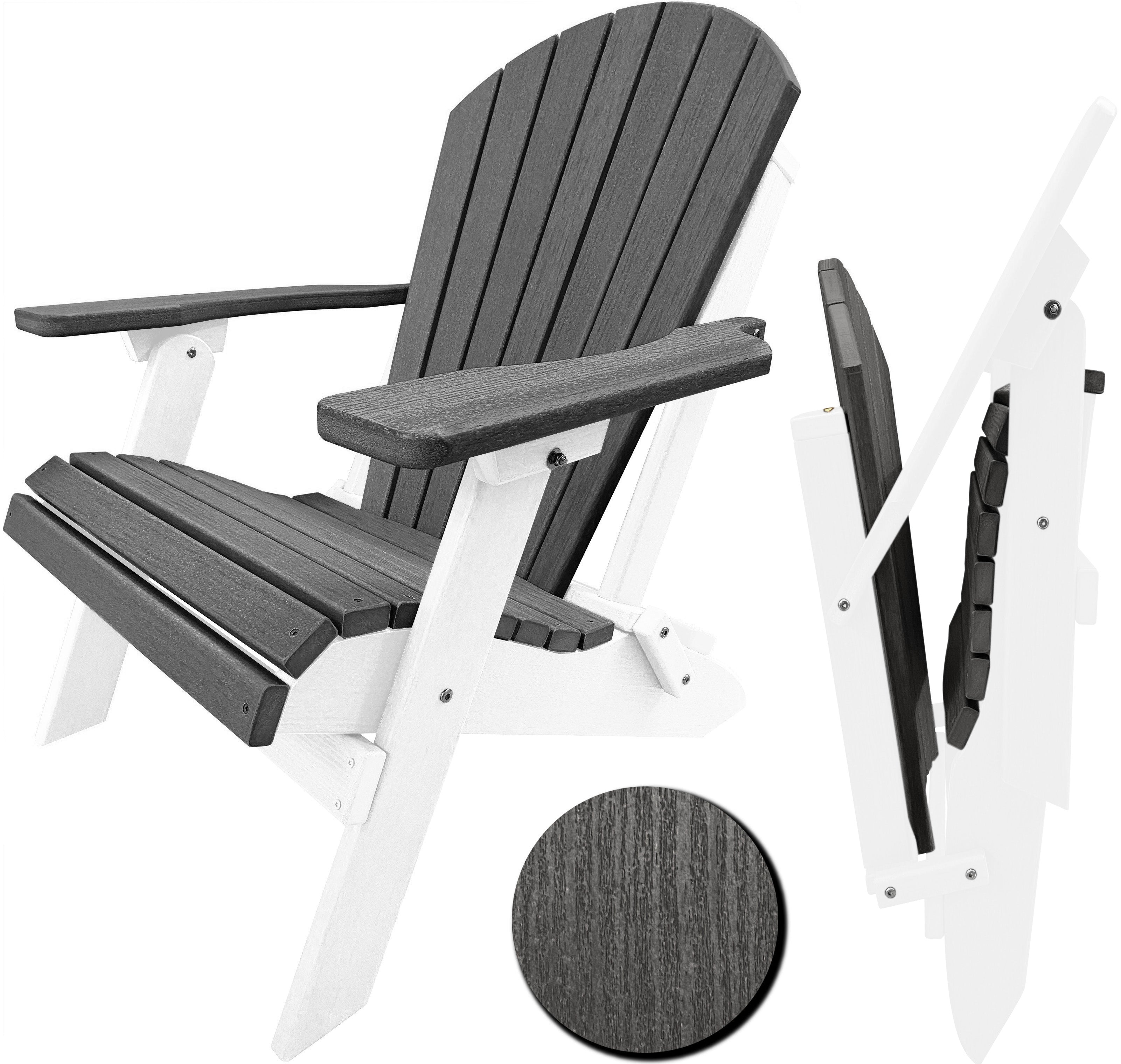 DURAWEATHER POLY® Folding Adirondack Chair King Size