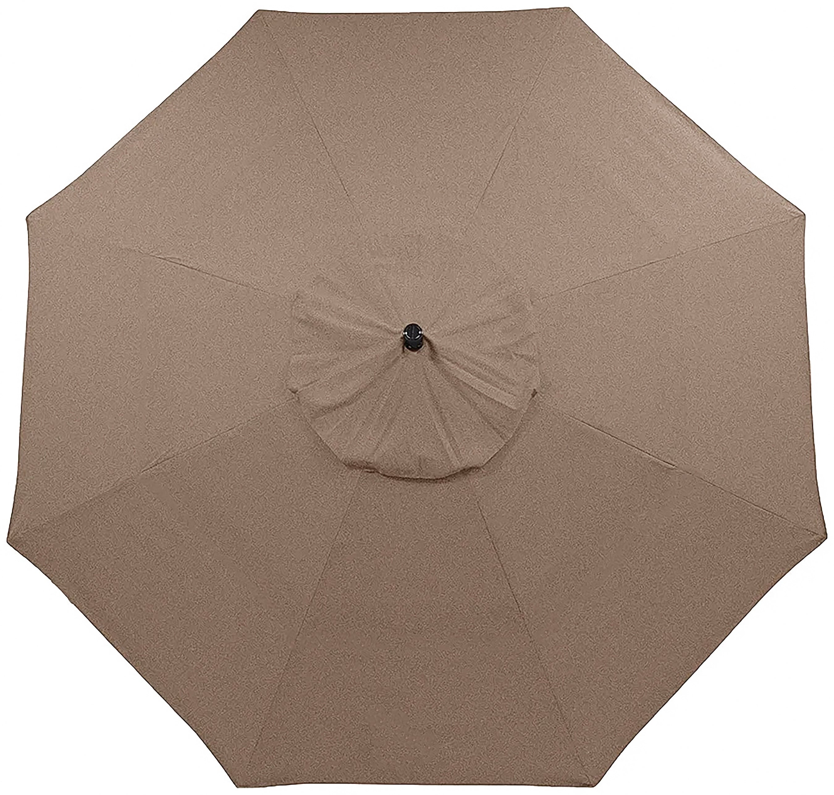 QUICK SHIP - DuraWeather® 9' Push Button Tilt Octagon Umbrella