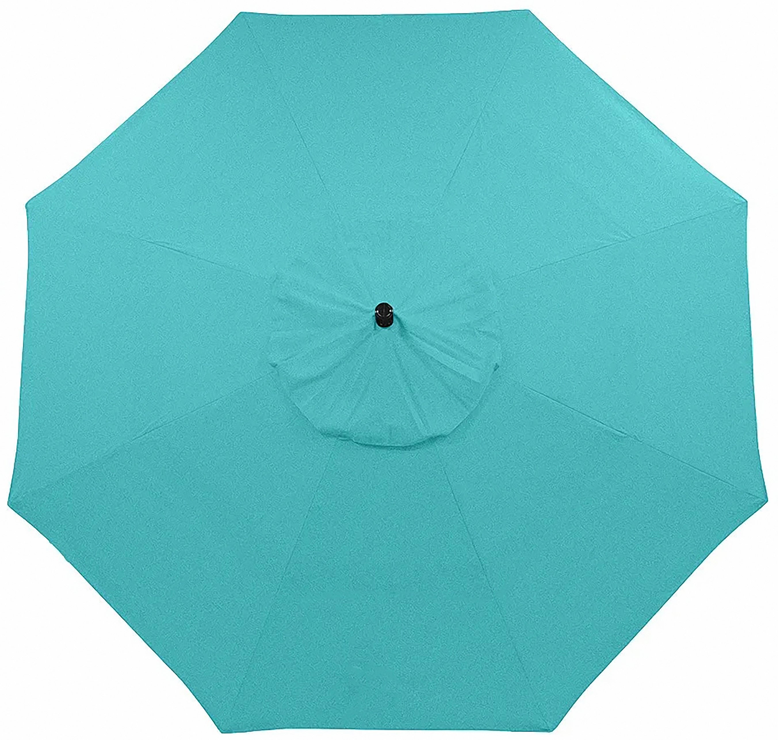 QUICK SHIP - DuraWeather® 9' Push Button Tilt Octagon Umbrella